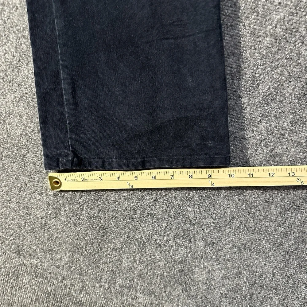 Banana Republic Mens Corduroy Pants Black‎ Straight Leg Size 28 x 31.5 Classic